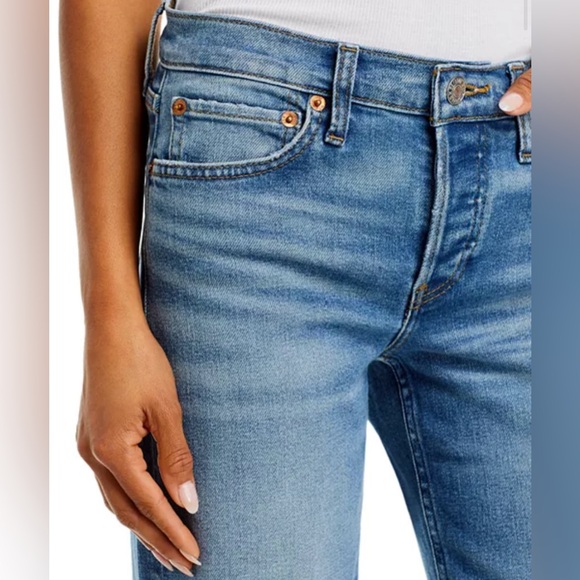 RE/DONE Mid Rise Wide Leg Jean - Picture 7 of 12